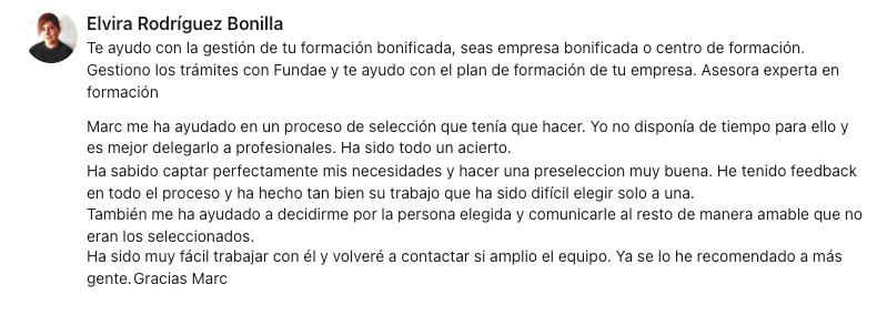 Testimonio Elvira - Formación #Bambuer - Bambu Lifestyle - Conscious Human Resources Consultancy