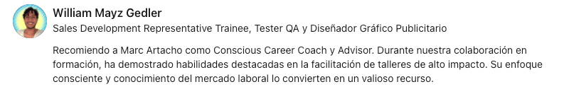 Testimonio Will - Formación #Bambuer - Bambu Lifestyle - Conscious Human Resources Consultancy