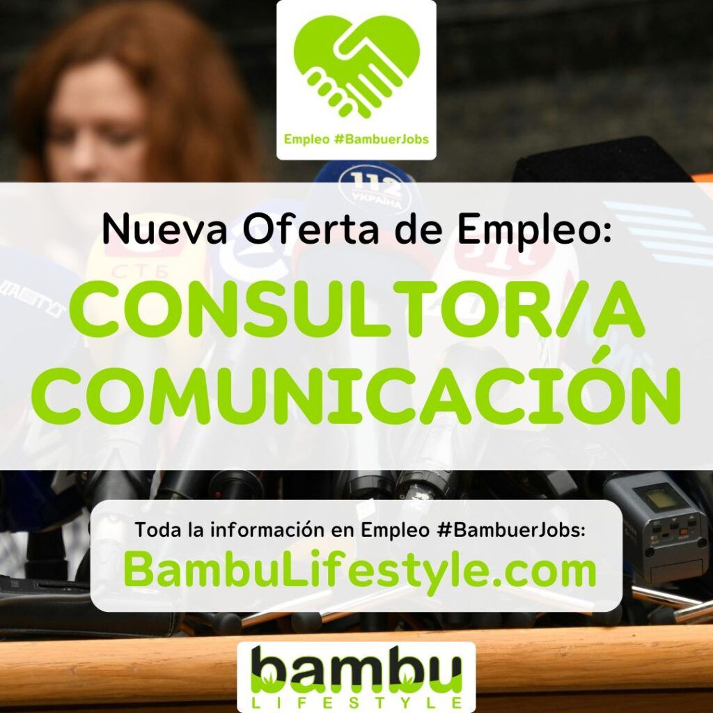 Consultor Comunicación - Oferta Empleo Bambuer